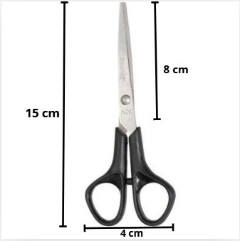 TESOURA WESTERN 15CM